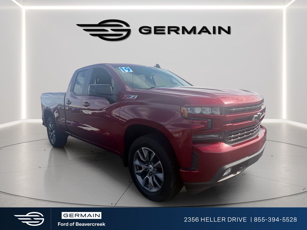 Cajun Red Tintcoat 2019 Chevrolet Silverado 1500 Pickup Truck Four-Wheel Drive 8-Speed Automatic