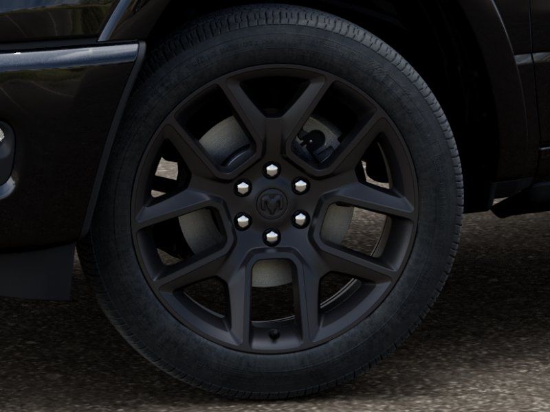 New 2026 Diamond Black Crystal Pearlcoat Ram Laramie image 8