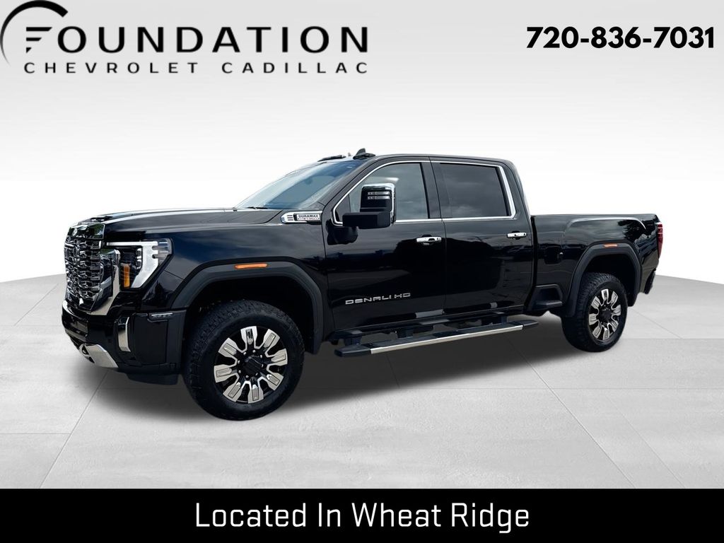 Onyx Black 2026 GMC Sierra 2500HD Pickup Truck Four-Wheel Drive Automatic
