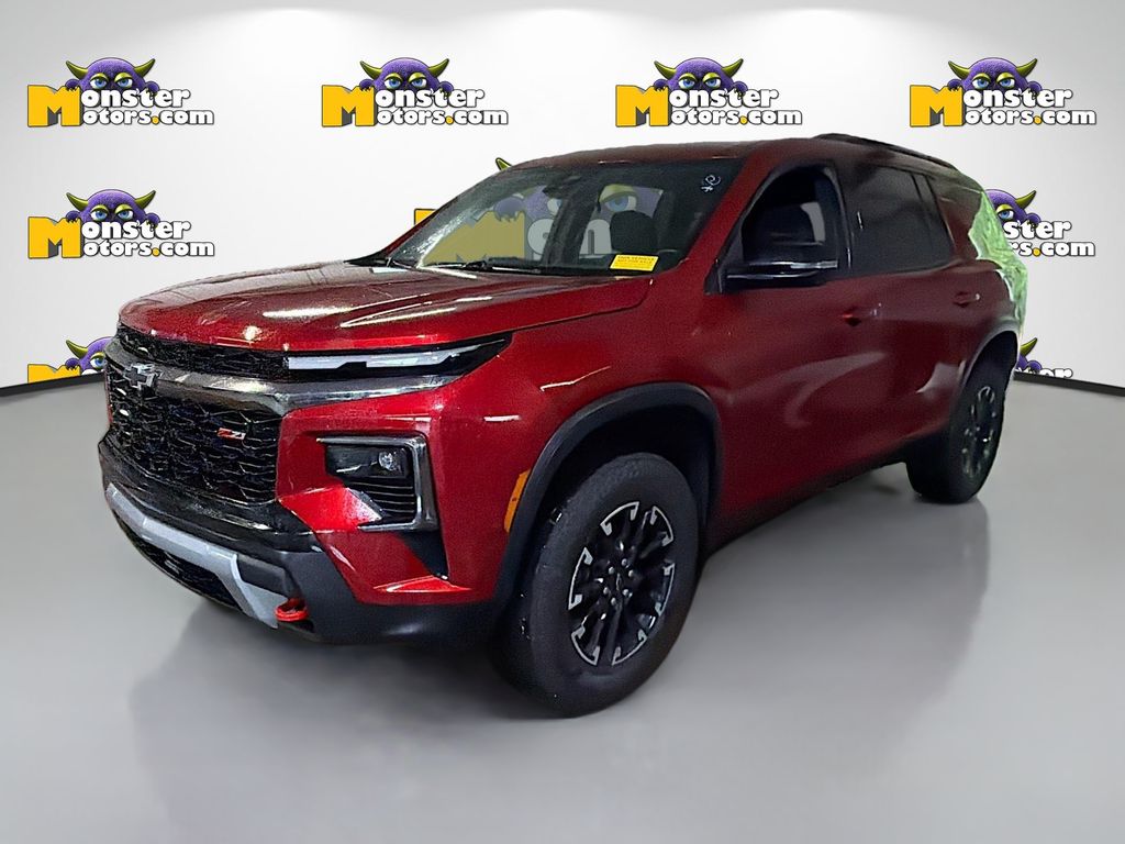 Red 2024 Chevrolet Traverse Z71 AWD SUV / Crossover Four-Wheel Drive 8-Speed Automatic