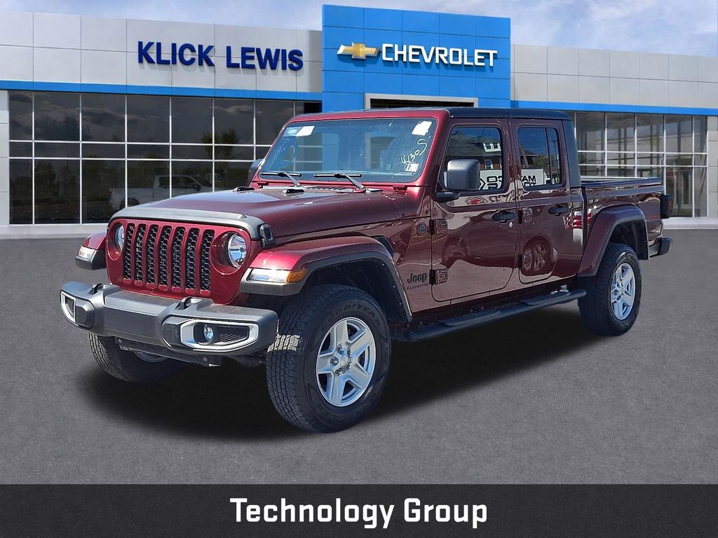 2022 Jeep Gladiator Sport Red at South Hills CDJR