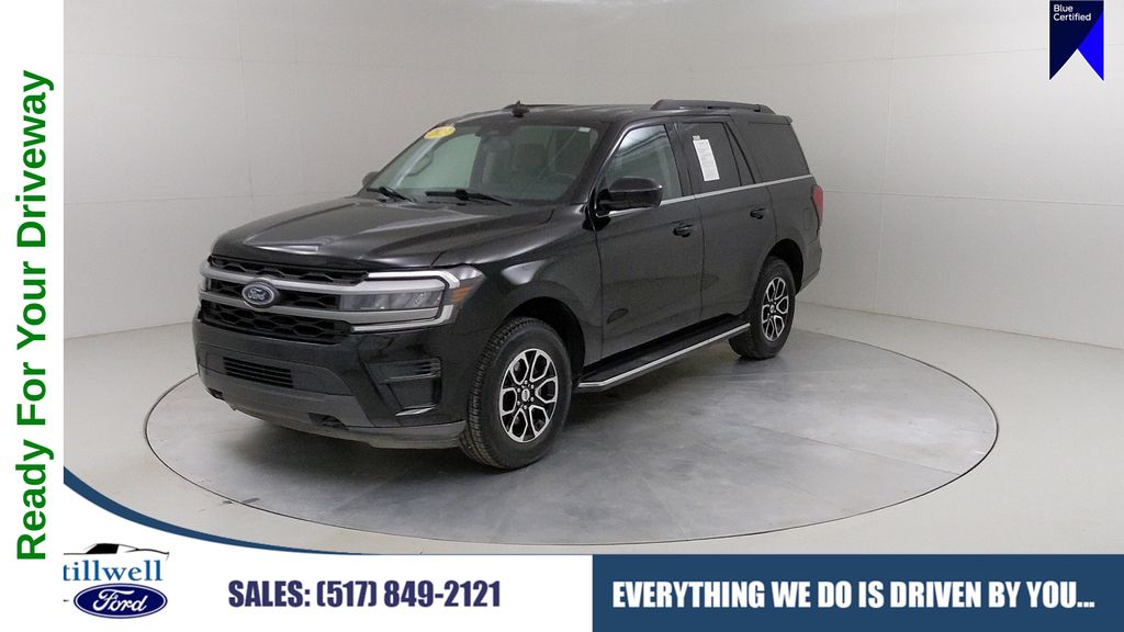 Black Metallic 2023 Ford Expedition SUV / Crossover Four-Wheel Drive Automatic
