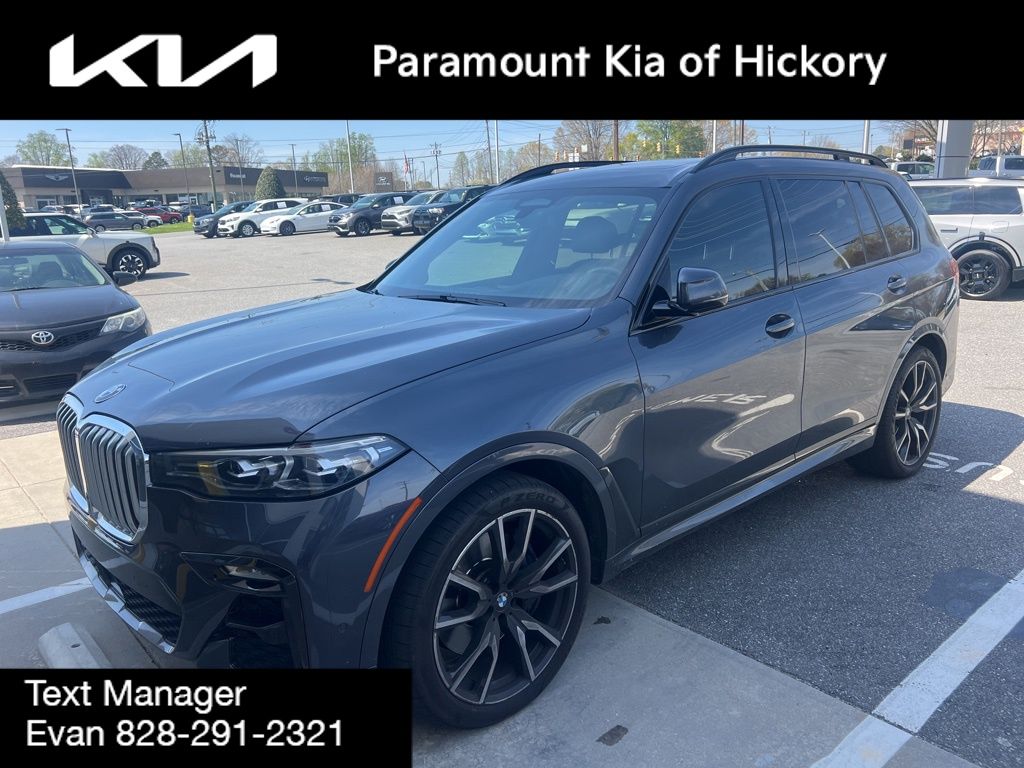 Gray Metallic 2019 BMW X7 xDrive50i AWD SUV / Crossover All-Wheel Drive 8-Speed Automatic