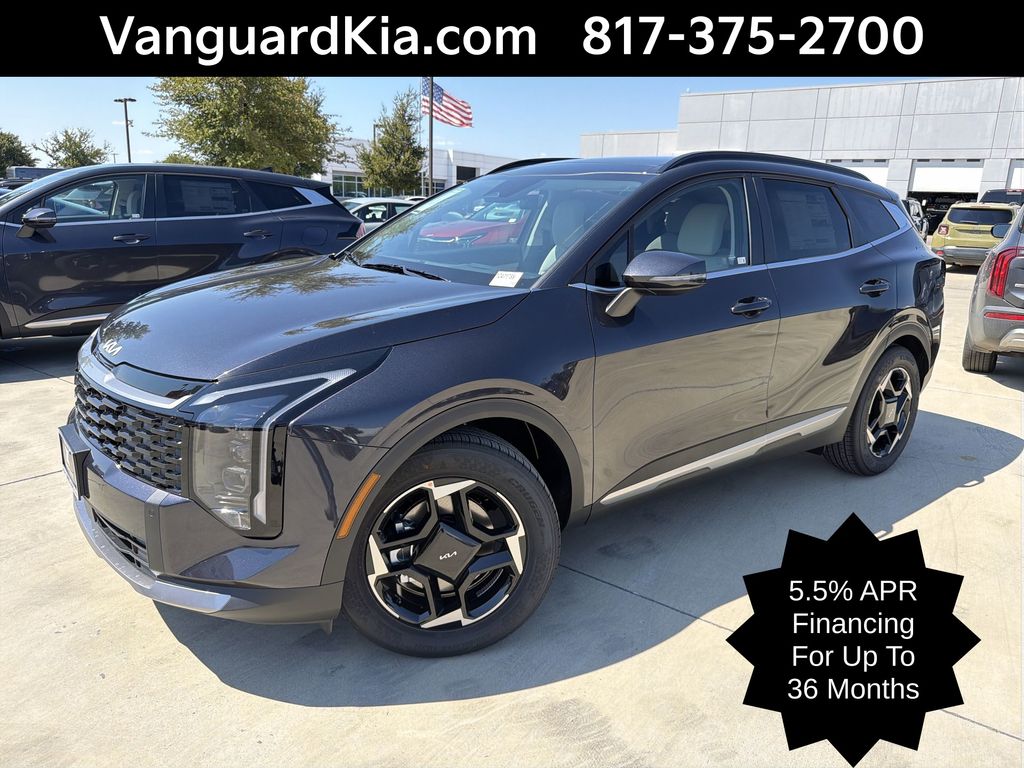 Panthera Metal Gray 2026 Kia Sportage SUV / Crossover Front-Wheel Drive 8-Speed Automatic