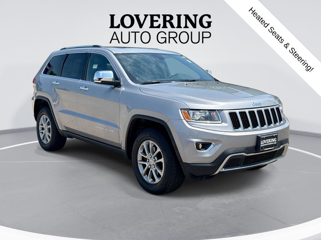 Billet Silver Metallic Clearcoat 2016 Jeep Grand Cherokee SUV / Crossover Four-Wheel Drive 8-Speed Automatic
