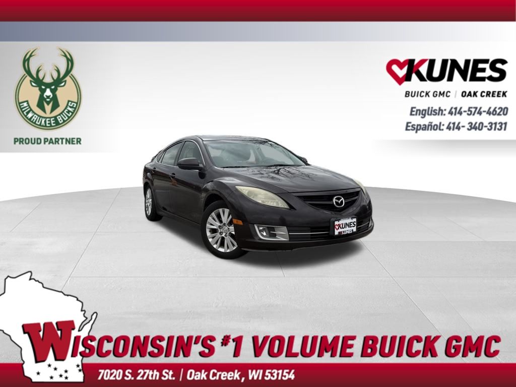 Black Cherry Metallic 2009 Mazda MAZDA6 i Touring Sedan Front-Wheel Drive 5-Speed Automatic Overdrive