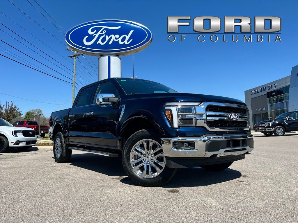 Antimatter Blue Metallic 2026 Ford F-150 Pickup Truck Four-Wheel Drive Automatic