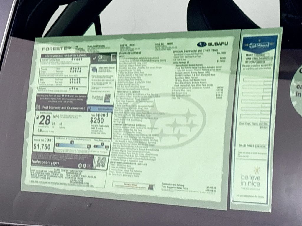 2026 Subaru Forester Sport