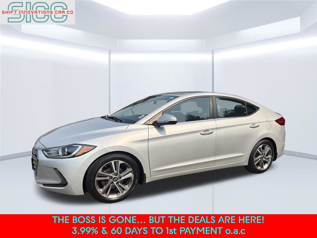 Symphony Silver 2018 Hyundai Elantra Sedan Front-Wheel Drive 6-Speed Automatic