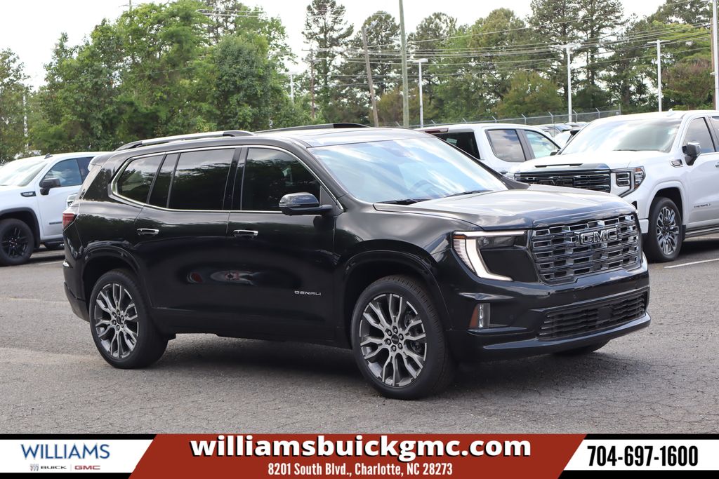Black (Ebony Twilight Metallic) 2026 GMC Acadia SUV / Crossover Four-Wheel Drive 8-Speed Automatic