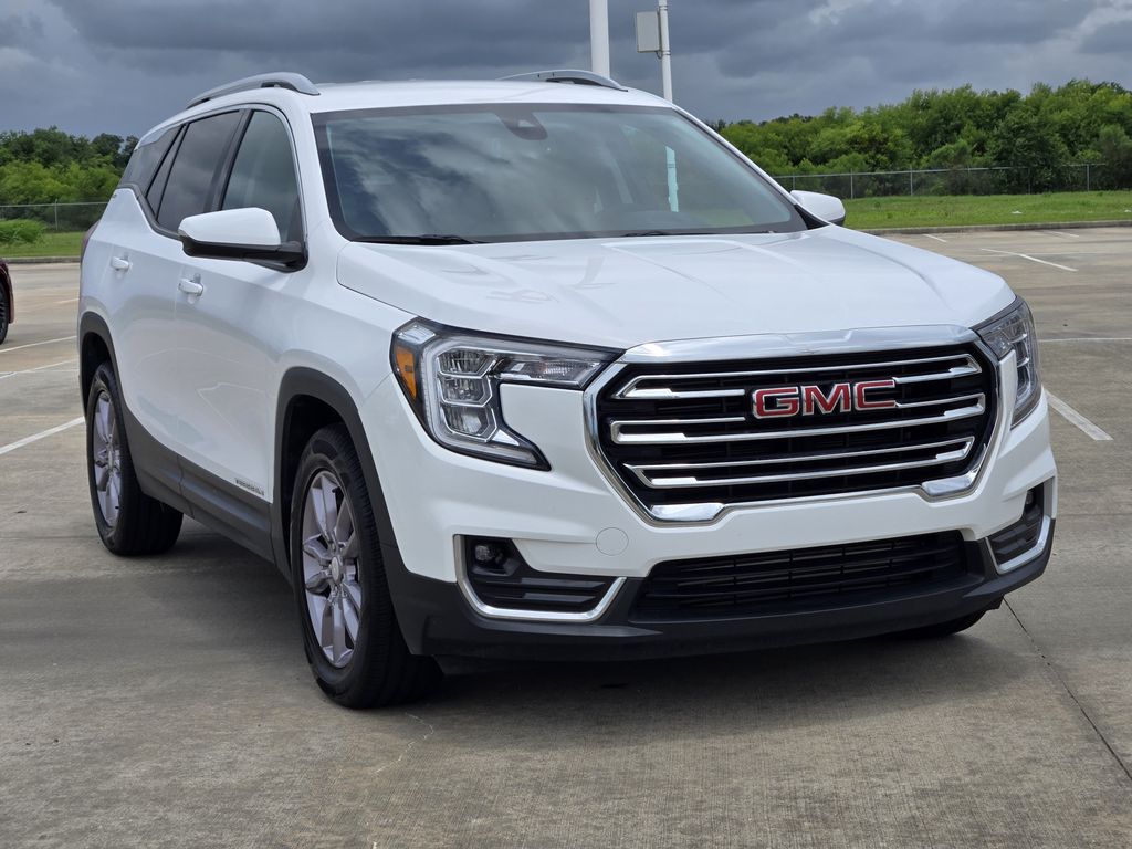 2023 GMC Terrain SLT White at Classic Chevrolet Galveston