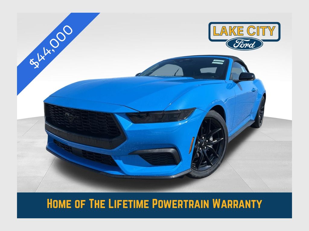 Grabber Blue Metallic 2026 Ford Mustang Convertible Rear-Wheel Drive Automatic