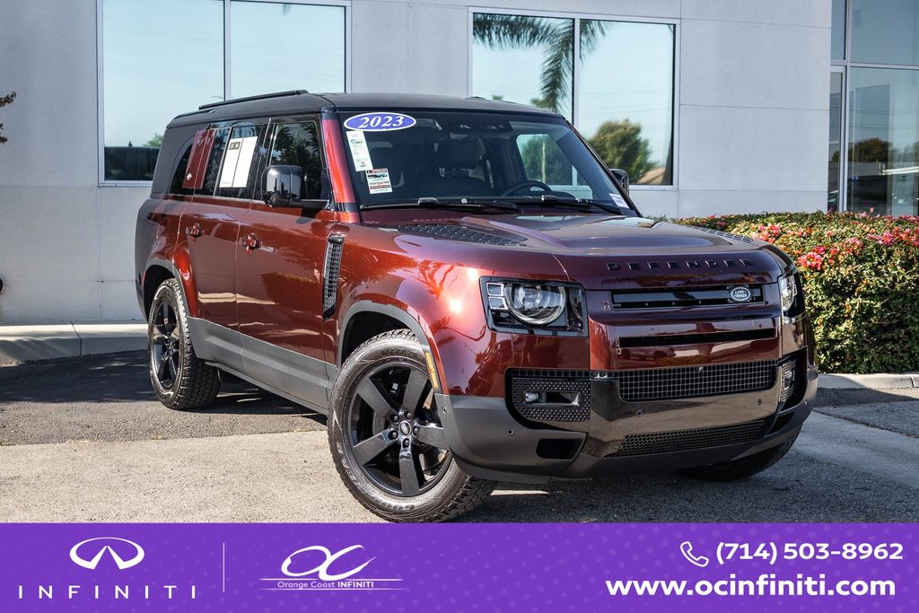 Sedona Red 2023 Land Rover Defender 130 SE AWD SUV / Crossover All-Wheel Drive 8-Speed Automatic