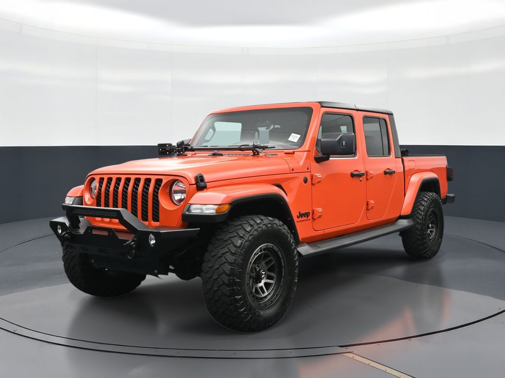 Punkn Metallic Clearcoat 2023 Jeep Gladiator Pickup Truck Four-Wheel Drive 8-Speed Automatic