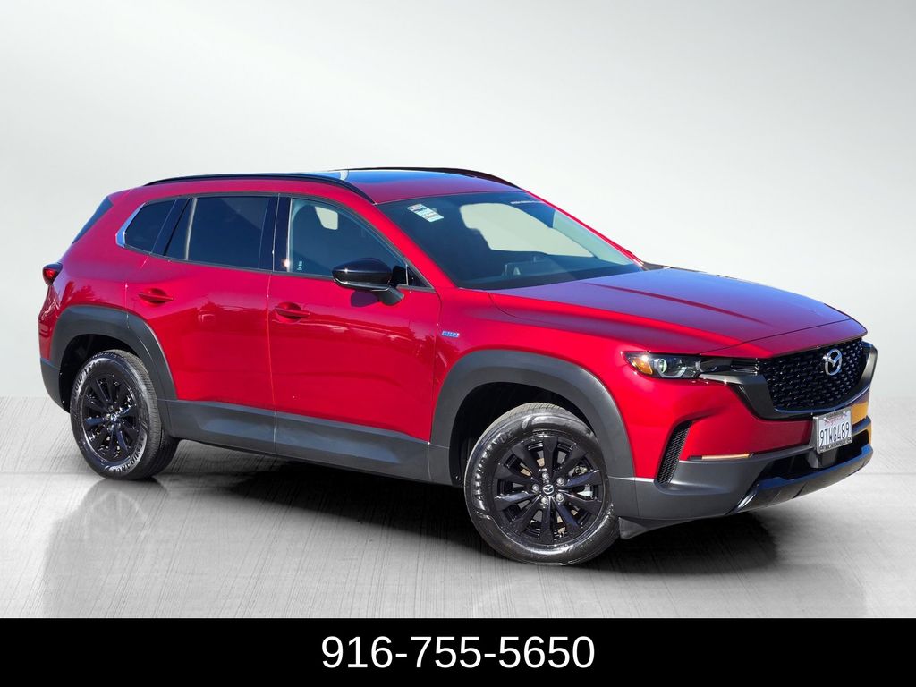 Soul Red Crystal Metallic 2025 Mazda CX-50 SUV / Crossover All-Wheel Drive Continuously Variable Transmission