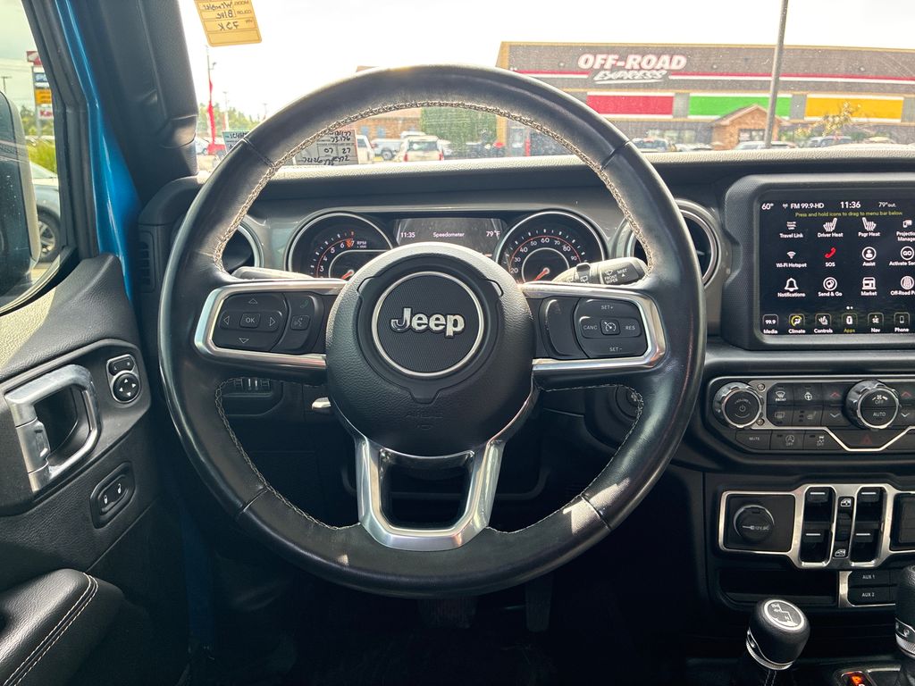 2022 Jeep Wrangler Unlimited Sahara Blue at Auto Express Mitsubishi