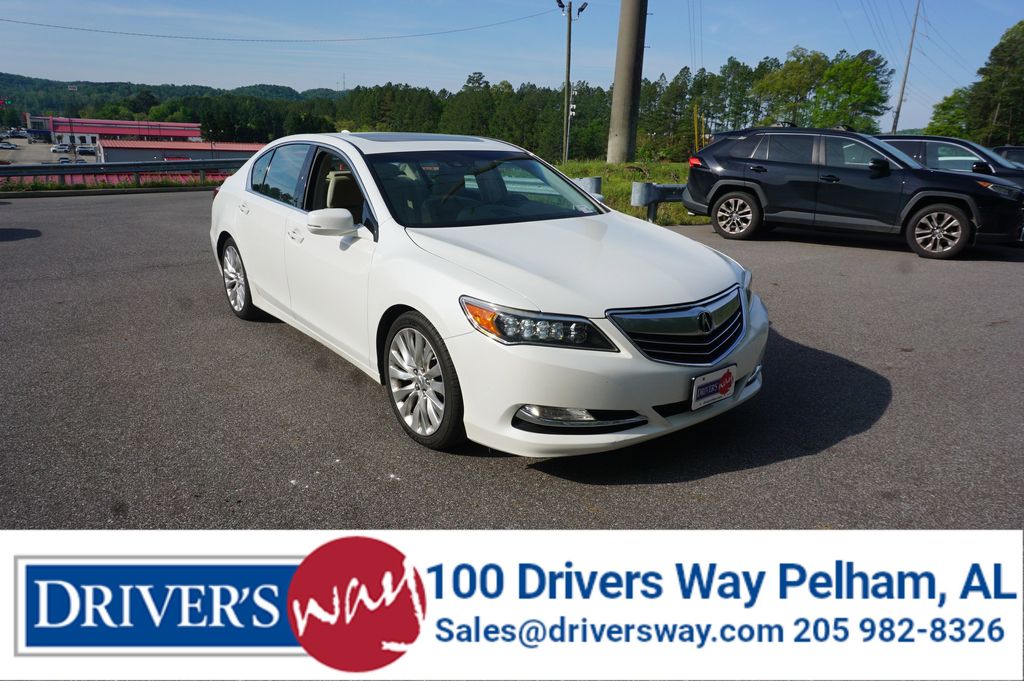 Bellanova White Pearl 2015 Acura RLX FWD with Technology Package Sedan Front-Wheel Drive Automatic