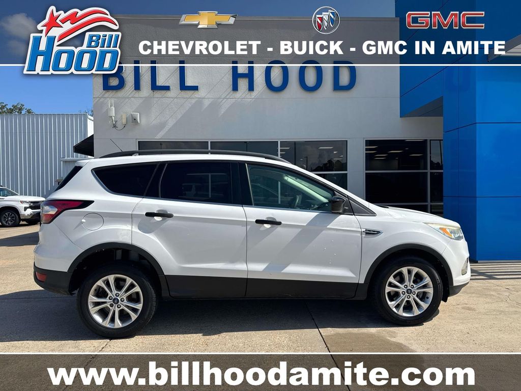 Oxford White 2018 Ford Escape SUV / Crossover Front-Wheel Drive 6-Speed Automatic