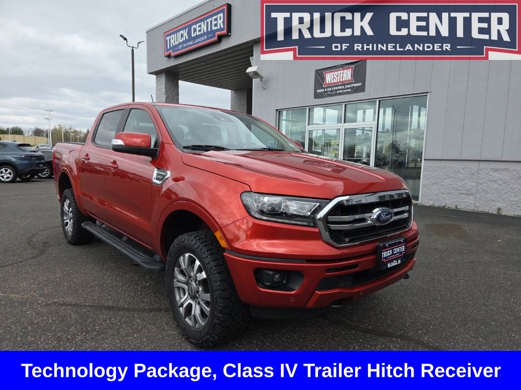 Chili Pepper Red 2023 Ford Ranger Pickup Truck Four-Wheel Drive Automatic