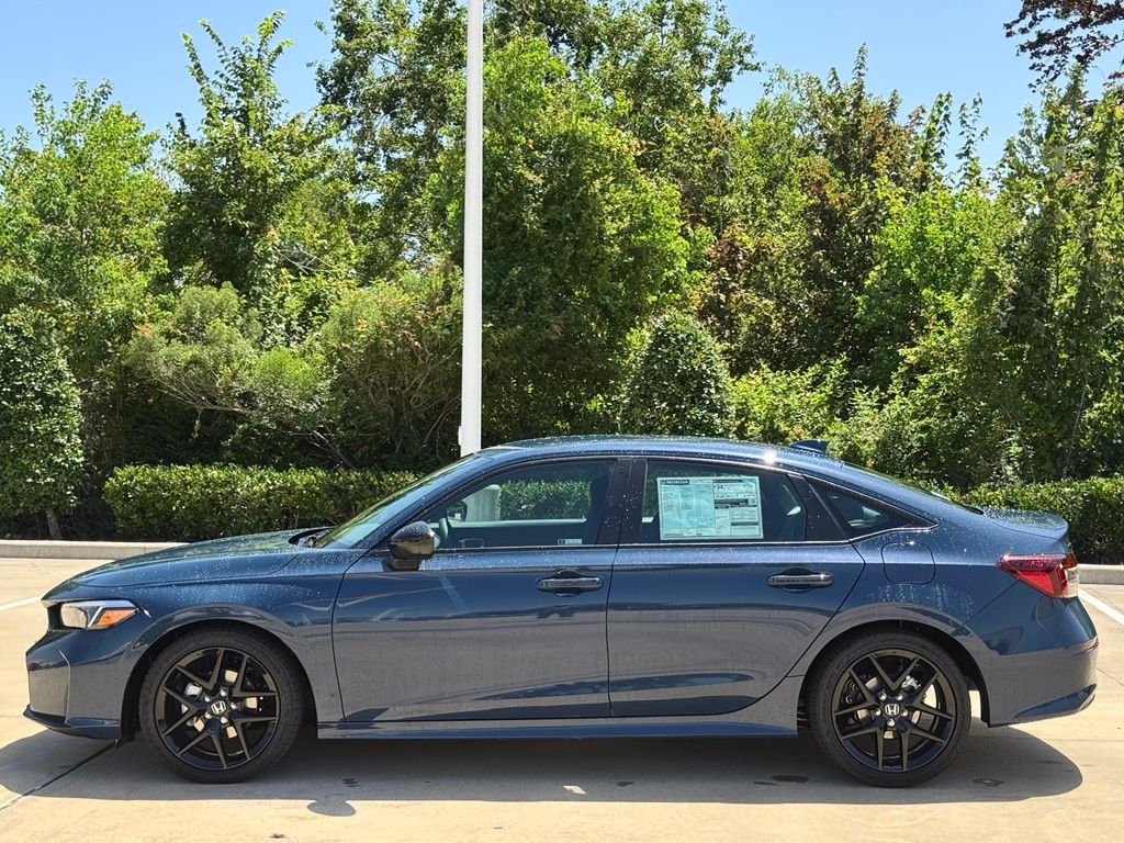 2026 Honda Civic Sport Blue at Bayway Cadillac of The Woodlands