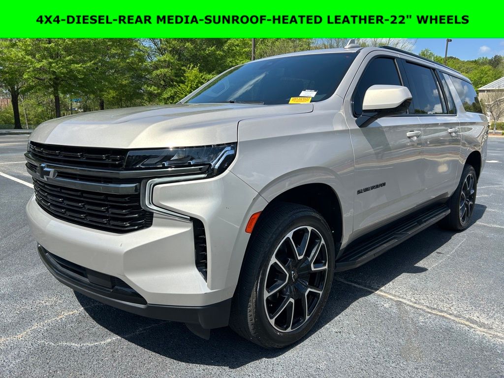 Brown (Empire Beige Metallic) 2021 Chevrolet Suburban RST 4WD SUV / Crossover Four-Wheel Drive