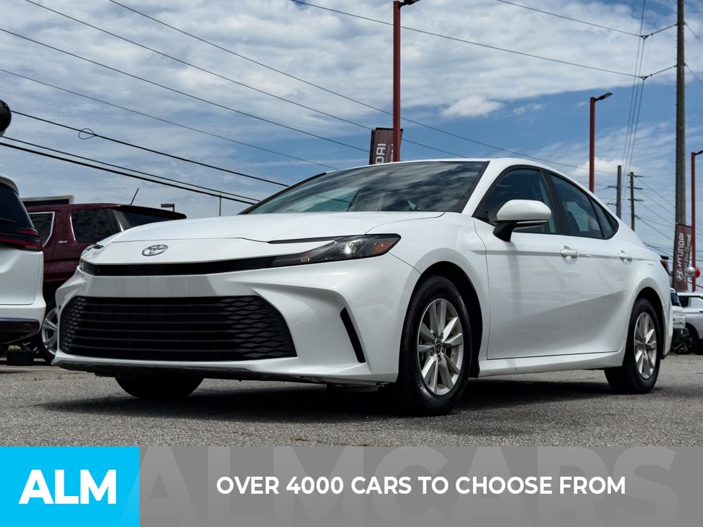 Used 2025 White Toyota LE image 2