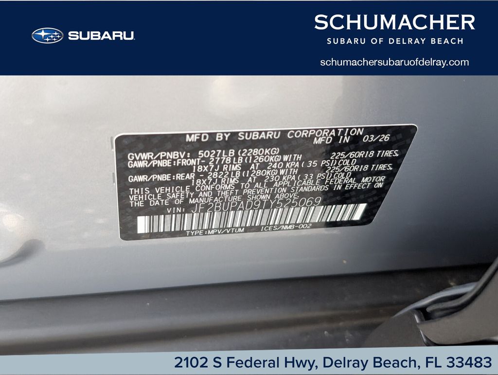new 2026 Subaru Outback car, priced at $36,232