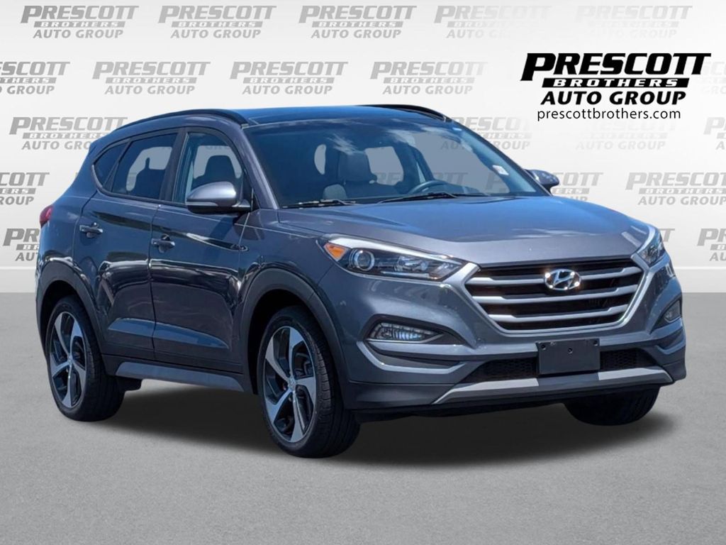 Coliseum Gray 2017 Hyundai Tucson 1.6T Value AWD SUV / Crossover All-Wheel Drive 7-Speed Automatic