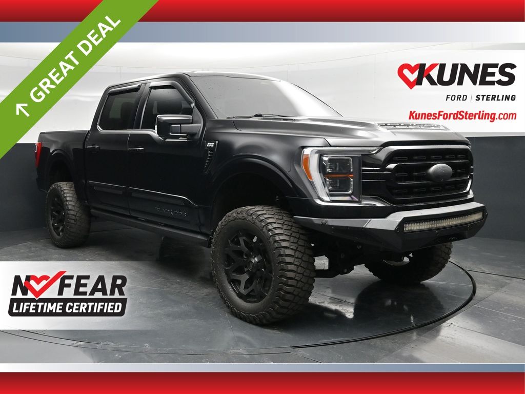 Agate Black Metallic 2022 Ford F-150 Pickup Truck Four-Wheel Drive Automatic