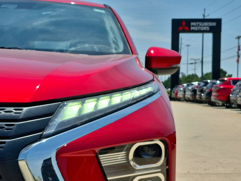 2023 Mitsubishi Eclipse Cross ES Red at Classic Elite Chevrolet Sugar Land