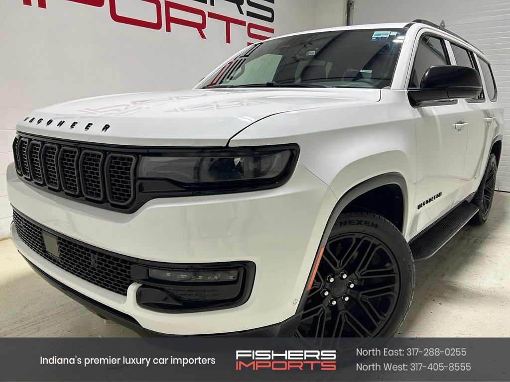 Bright White Clearcoat 2024 Jeep Wagoneer SUV / Crossover Four-Wheel Drive 8-Speed Automatic