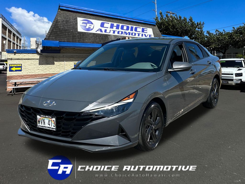 Ecotronic Gray 2023 Hyundai Elantra Sedan Front-Wheel Drive Continuously Variable Transmission