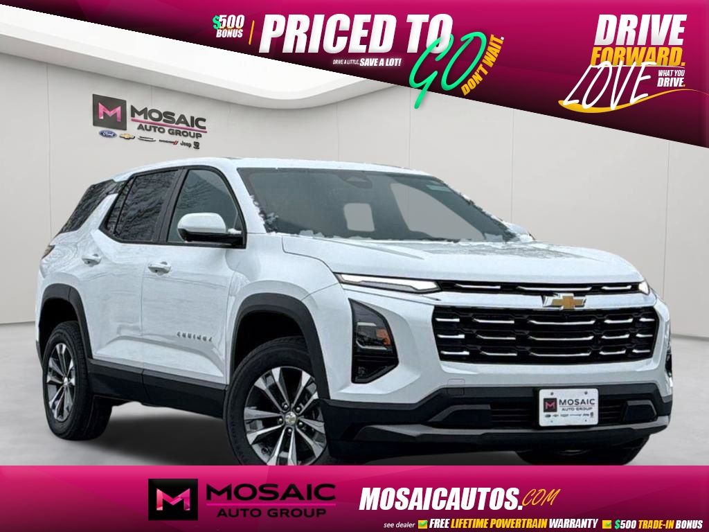 Summit White 2026 Chevrolet Equinox LT FWD SUV / Crossover Front-Wheel Drive Continuously Variable Transmission