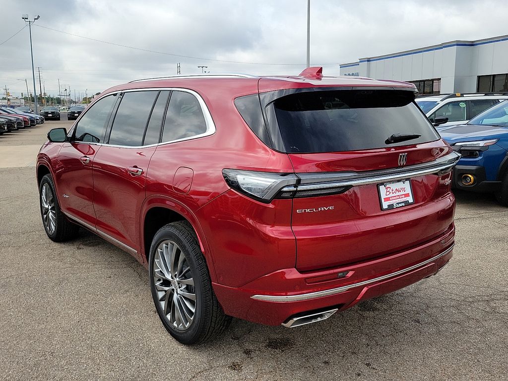2026 Buick Enclave Avenir Red at Brown Buick GMC