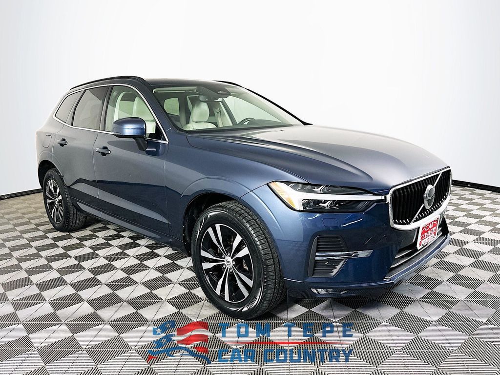 Denim Blue Metallic 2023 Volvo XC60 SUV / Crossover All-Wheel Drive Automatic