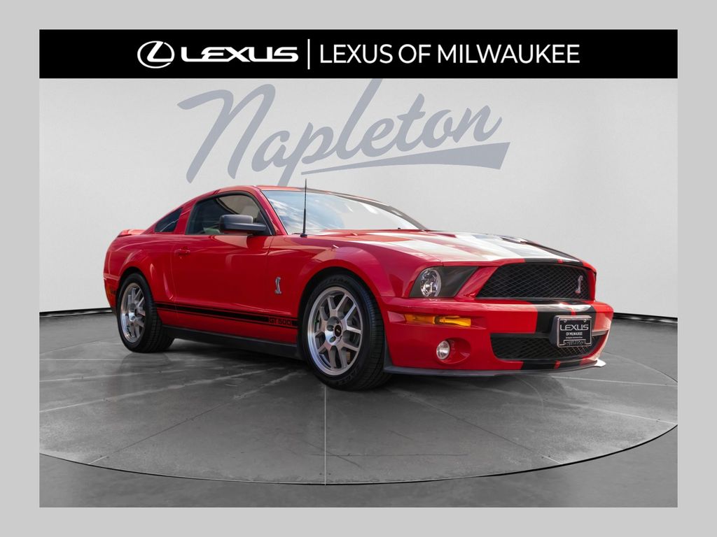Torch Red Clearcoat 2008 Ford Mustang Shelby GT500 Coupe Rear-Wheel Drive 6-Speed Manual