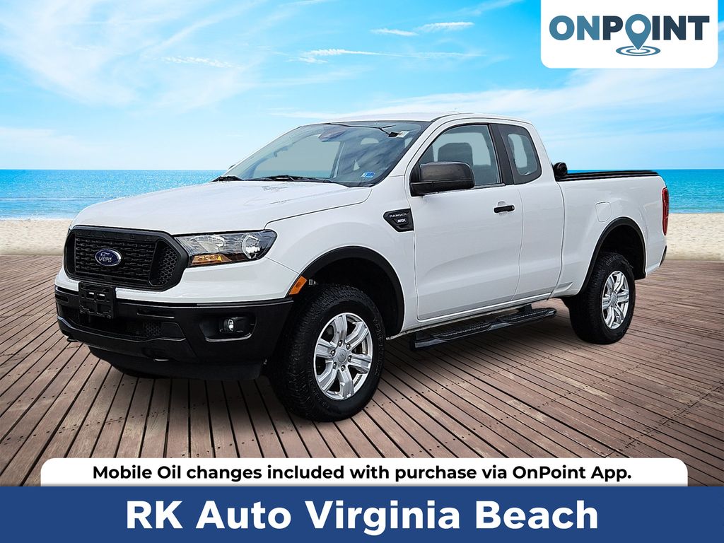 Oxford White 2020 Ford Ranger Pickup Truck Four-Wheel Drive Automatic