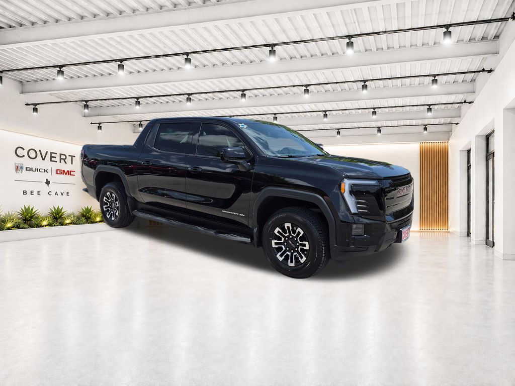 Onyx Black 2026 GMC Sierra EV Pickup Truck All-Wheel Drive 1-Speed Automatic