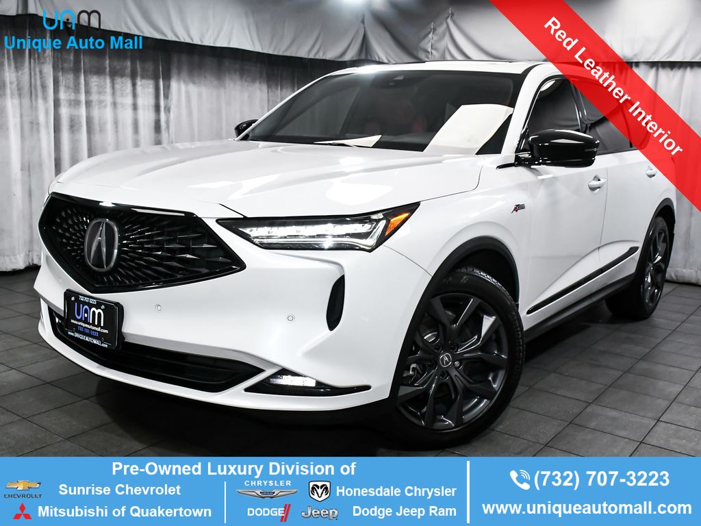 Platinum White Pearl 2024 Acura MDX SUV / Crossover All-Wheel Drive Automatic