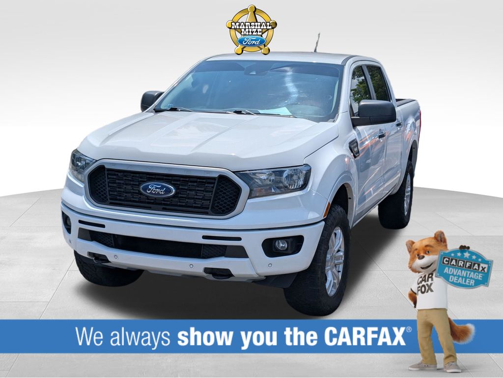 Oxford White 2019 Ford Ranger Pickup Truck Four-Wheel Drive Automatic