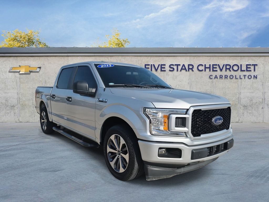 Ingot Silver 2019 Ford F-150 XL SuperCrew RWD Pickup Truck 4X2 Automatic