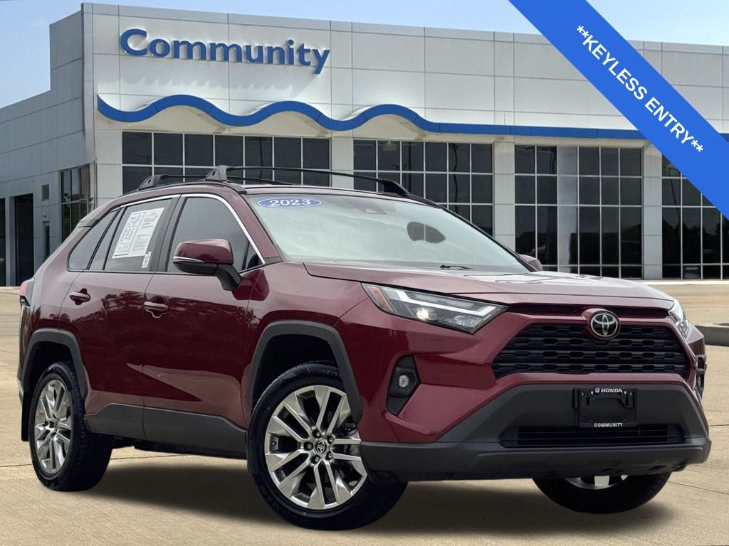 2023 Toyota RAV4 XLE Premium Red at Community Toyota