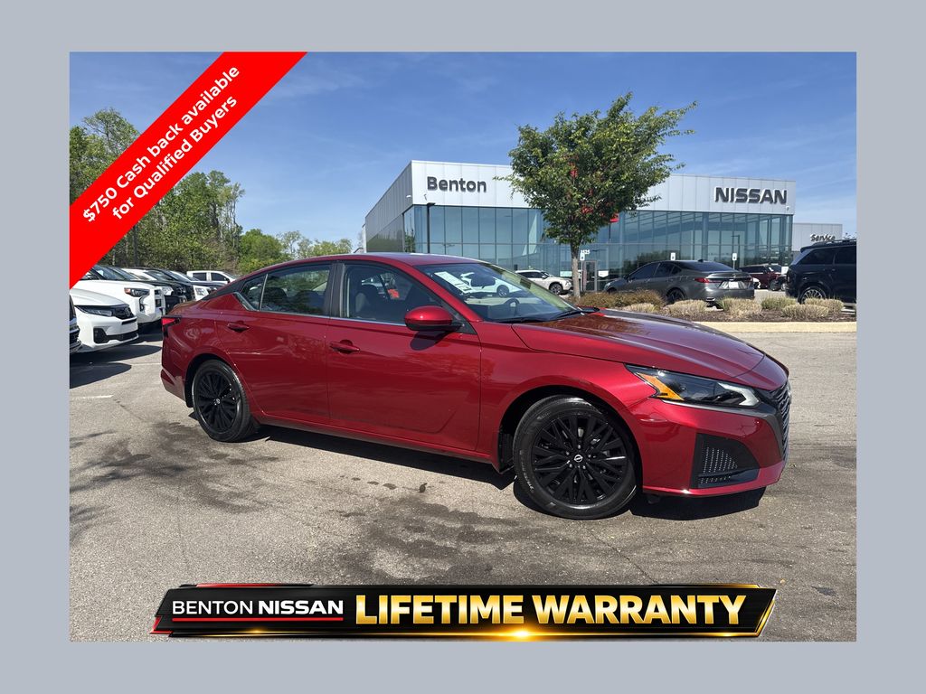 Red (Scarlet Ember Tintcoat) 2026 Nissan Altima Sedan Front-Wheel Drive Continuously Variable Transmission