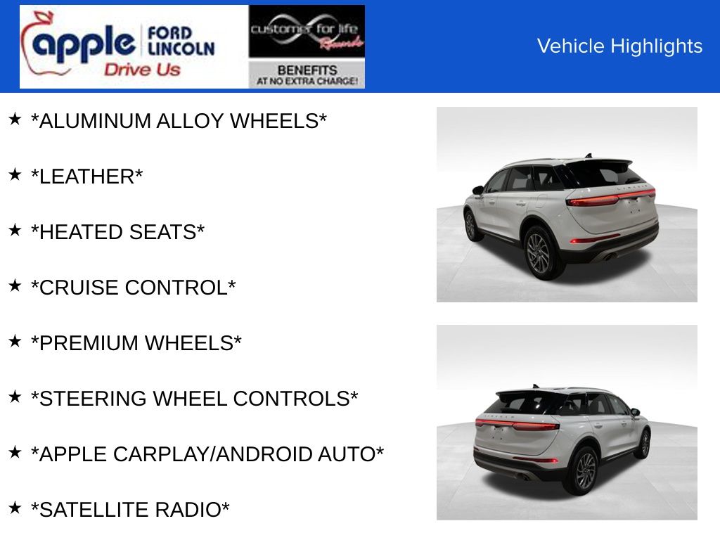 2022 Lincoln Corsair Standard