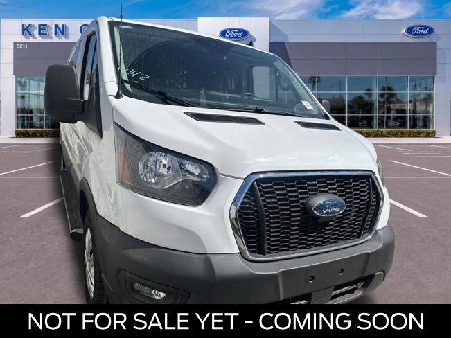 Oxford White 2025 Ford Transit Cargo Van Rear-Wheel Drive