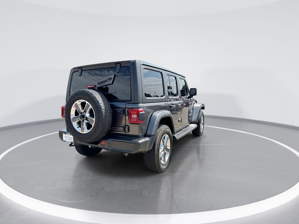 2020 Jeep Wrangler Unlimited Sahara Gray at Bob Mills Chevrolet
