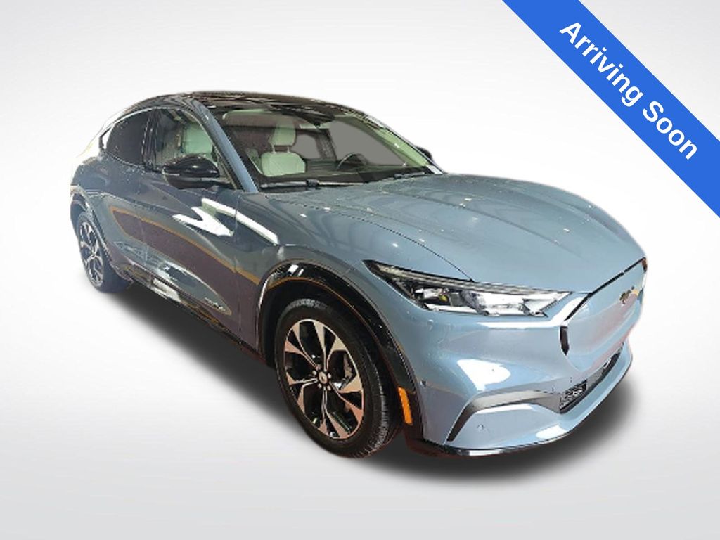 Vapor Blue 2023 Ford Mustang Mach-E Premium AWD SUV / Crossover All-Wheel Drive Automatic