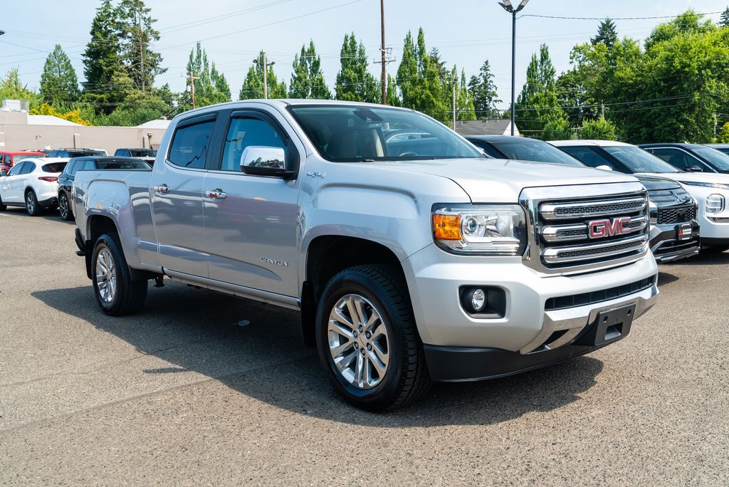 Quicksilver Metallic 2016 GMC Canyon Pickup Truck Four-Wheel Drive Automatic