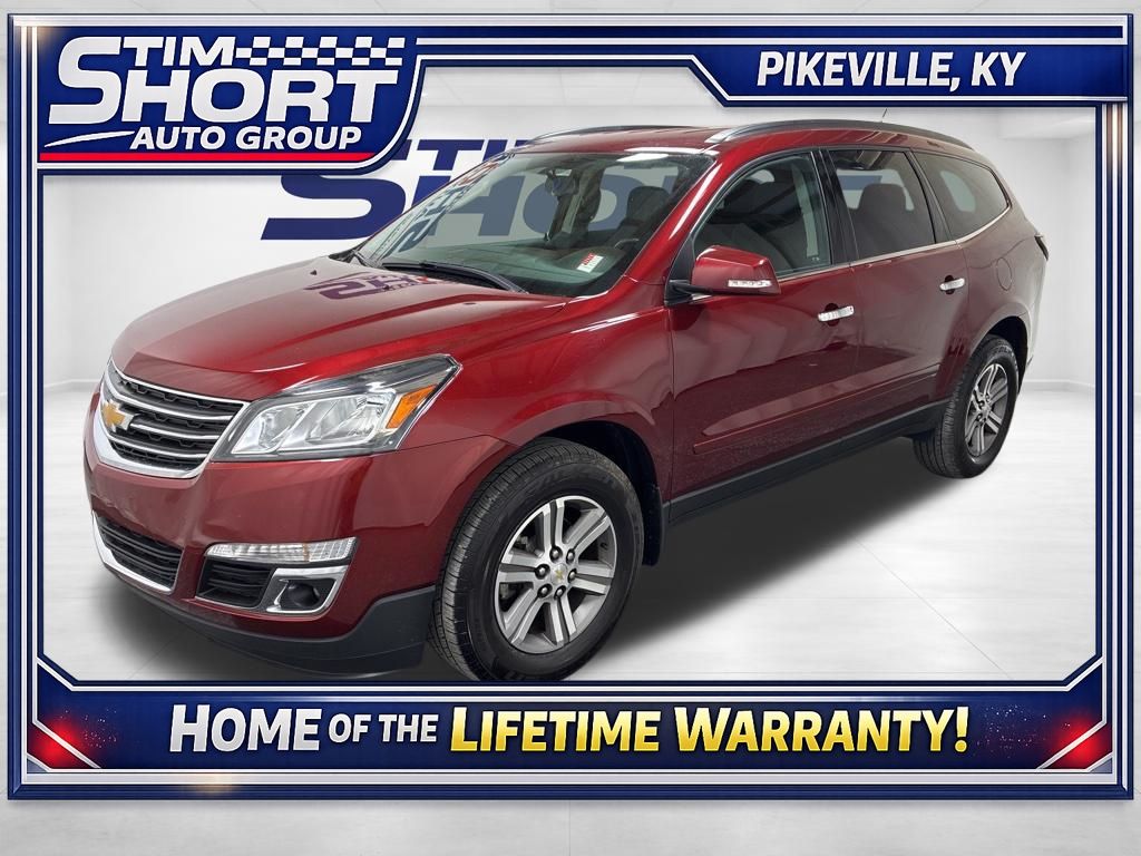 Siren Red Tintcoat 2017 Chevrolet Traverse 1LT AWD SUV / Crossover All-Wheel Drive 6-Speed Automatic