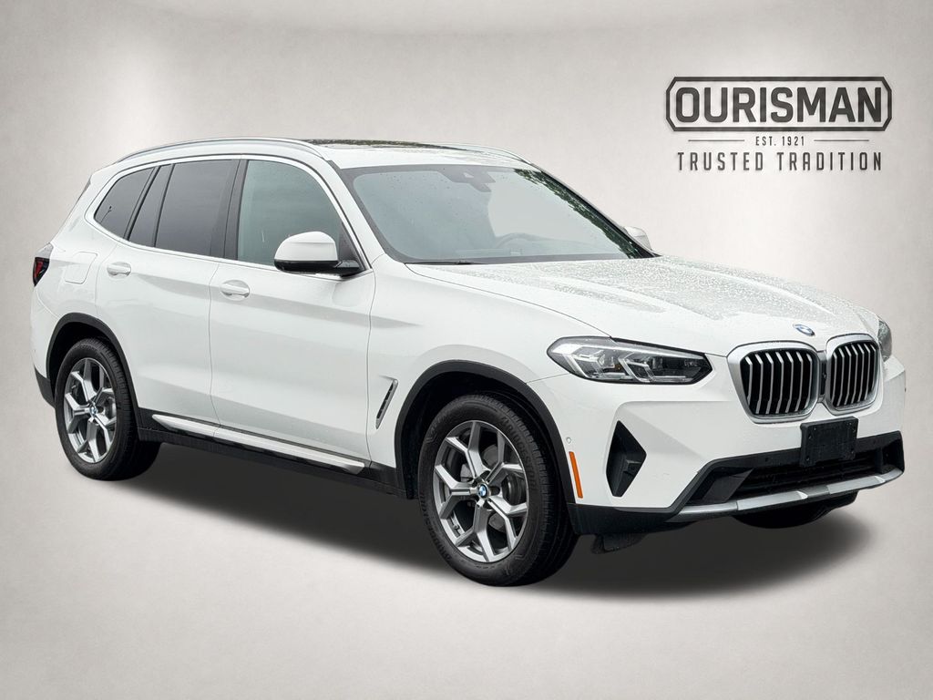 Alpine White 2024 BMW X3 SUV / Crossover All-Wheel Drive 8-Speed Automatic